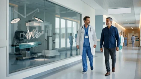 cirugía robótica de próstata